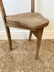 Pair of Rustic Vernacular Elm Chairs, c.1930–1950