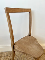 Pair of Rustic Vernacular Elm Chairs, c.1930–1950
