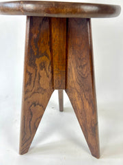 French modernist Stool / Side Table, c.1940-50