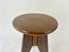 French modernist Stool / Side Table, c.1940-50