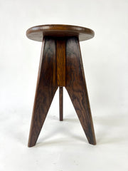 French modernist Stool / Side Table, c.1940-50