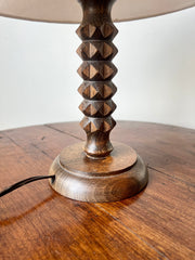 French table lamp, Charles Dudouyt style, c.1930-50