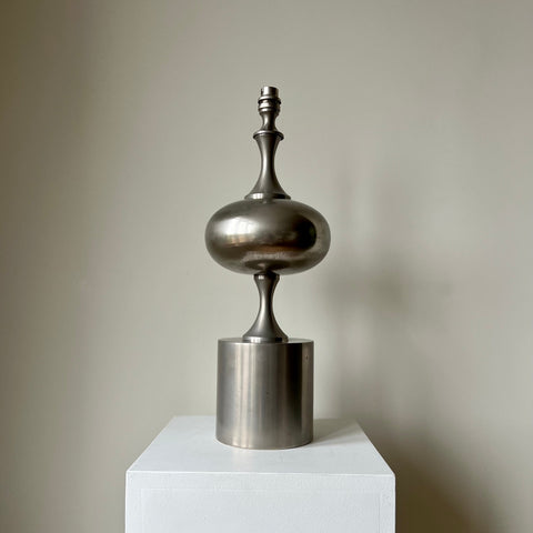 Large table lamp attributed to Philippe Barbier, France 1960-70s