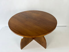 Modernist / Art Deco walnut occasional side table, circa 1930-50