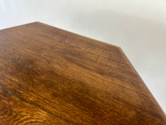 Brutalist Octagonal Side Table. France c.1930s