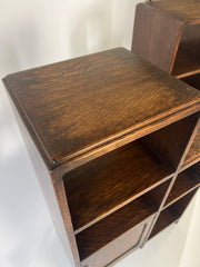 Open Sectional Bookcases / Shelving Units c.1930