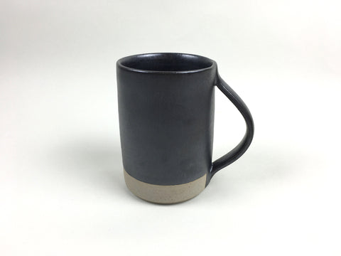 French Stoneware Basic Mug - Anthracite