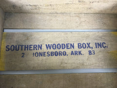 Vintage wooden Pepsi crate - Yellow - eyespy