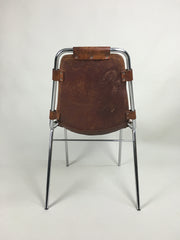 Set of 4 Charlotte Perriand Les Arcs chairs - eyespy