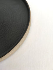 French Stoneware Basic dessert plate - Anthracite - eyespy