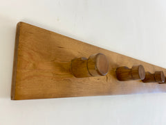 1960s coat rack from Les Arcs. Charlotte Perriand