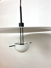 Pendant light by Vico Magistretti for Italian lighting company Oluce.  Model Nara 462 - this is the larger 62cm diameter version from 1986.