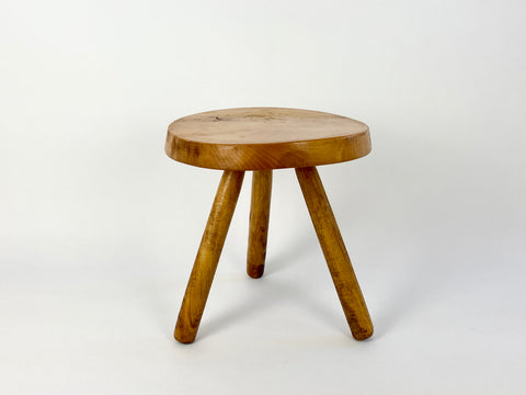 Vintage tripod side table / stool