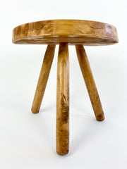 Vintage tripod side table / stool