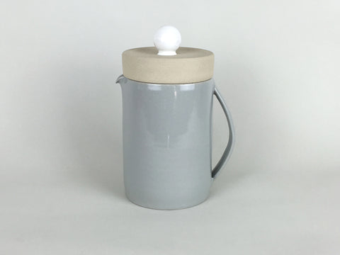 French Stoneware Basic Teapot Large - Smoke