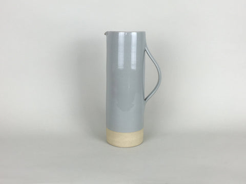 French Stoneware Basic pitcher 1L - Smoke
