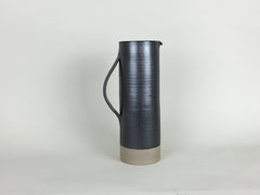 French Stoneware Basic pitcher 1L - Anthracite - eyespy