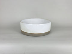 French Stoneware Basic salad bowl Ivory - Medium - eyespy