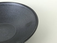 French Stoneware Koom Bowl - Black by Les Guimards - eyespy