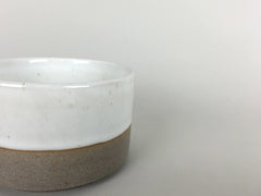 French Stoneware Basic Sugar Bowl - Ivory - eyespy