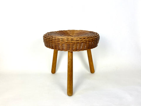 Wicker Side table / Stool, Tony Paul