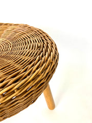 Wicker Side table / Stool, Tony Paul