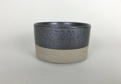 French Stoneware Basic Sugar Bowl - Anthracite