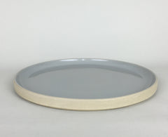 French Stoneware Basic dessert plate - Smoke - eyespy