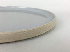 French Stoneware Basic dessert plate - Smoke - eyespy