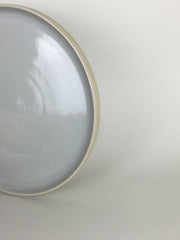 French Stoneware Basic dessert plate - Smoke - eyespy