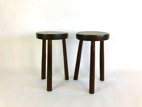 Antique Italian winery stools