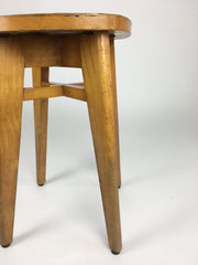 Mid century stool from France. Perriand, Prouvé, Le Corbusier era - eyespy