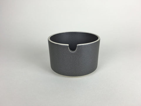 Hasami Porcelain Sugar Bowl Black - Matte Glaze