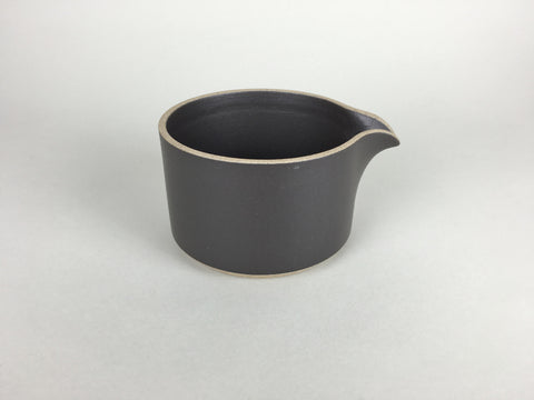 Hasami Porcelain Milk Pitcher Black - Matte Glaze