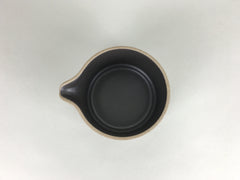 Hasami Porcelain Milk Pitcher Black - Matte Glaze - eyespy