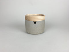 Hasami Porcelain Sugar Bowl Natural - Unglazed - eyespy
