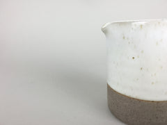 French Stoneware - Basic Milk Jug - Ivory - eyespy