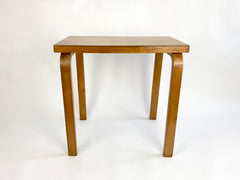 Eyespy - Early production small side table by Alvar Aalto from the 1930s.  Distributed in the UK by Finmar 