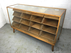 Vintage haberdashery shop drawers - eyespy