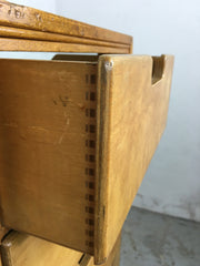 Vintage haberdashery shop drawers - eyespy