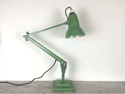 60s Herbert Terry Anglepoise desk lamp - Green