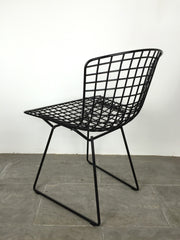 Knoll Bertoia wire side chair - Black - eyespy