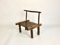Mid 20th century African Baoulé chair, Ivory Coast