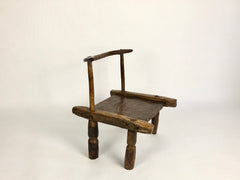 Mid 20th century African Baoulé chair, Ivory Coast