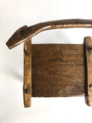 Mid 20th century African Baoulé chair, Ivory Coast