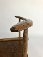 Mid 20th century African Baoulé chair, Ivory Coast