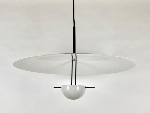 Nara 462 pendant light by Vico Magistretti for Oluce, Italy 1986.