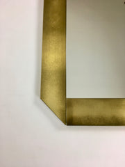 1970s Italian brass wall mirror by Valentin & Co - eyespy