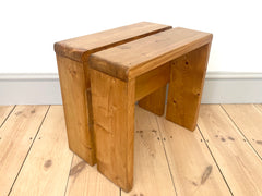 Eyespy - Stool / side table from Les Arcs by Charlotte Perriand