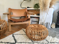 Vintage Franco Albini foot stool / ottoman - eyespy